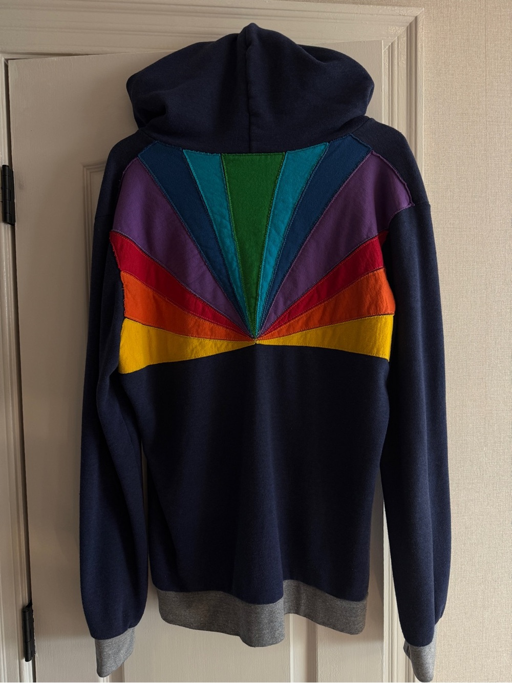 Aviator Nation Navy Sunburst Hoodie